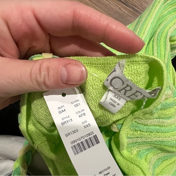 NWT J. Crew Limited-edition midi striped sweater-dress - Picture 8 of 8